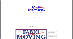 Desktop Screenshot of fabiomoving.com