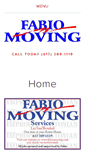 Mobile Screenshot of fabiomoving.com